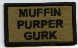 Muffin Purper Gurk-Patch