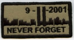 WTC NEVER FORGET-Patch