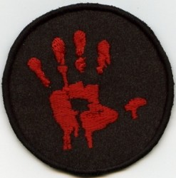 Bloody Hand-Patch