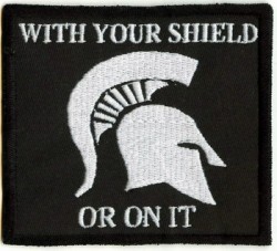 With your Shield-Patch